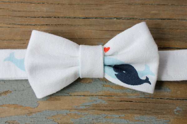 Whale Children's Bow Tie