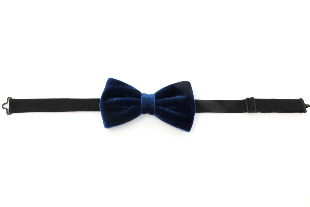 Midnight Blue Velvet Bow Tie – Tiebreaker Bow Ties
